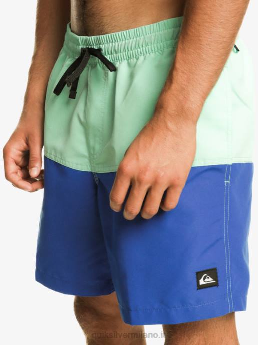 esso Quiksilver uomini calcio logo 17 raffiche boccaglio blu HTZR485