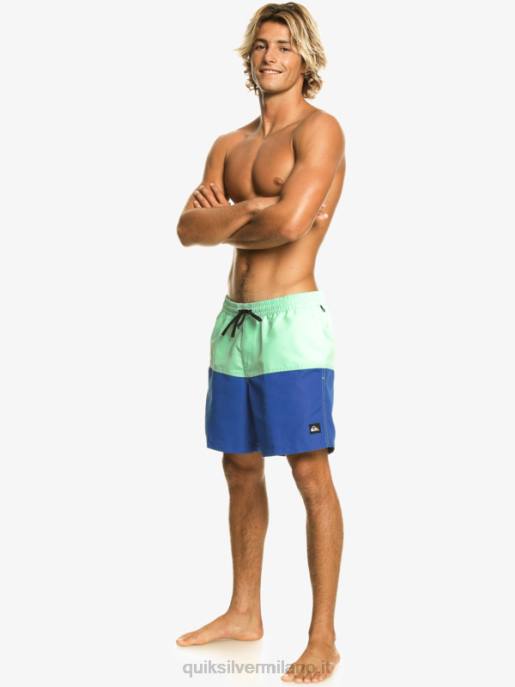 esso Quiksilver uomini calcio logo 17 raffiche boccaglio blu HTZR485