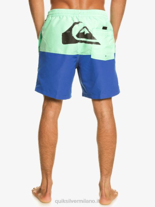 esso Quiksilver uomini calcio logo 17 raffiche boccaglio blu HTZR485