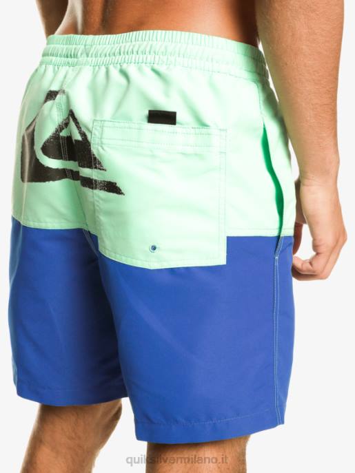 esso Quiksilver uomini calcio logo 17 raffiche boccaglio blu HTZR485