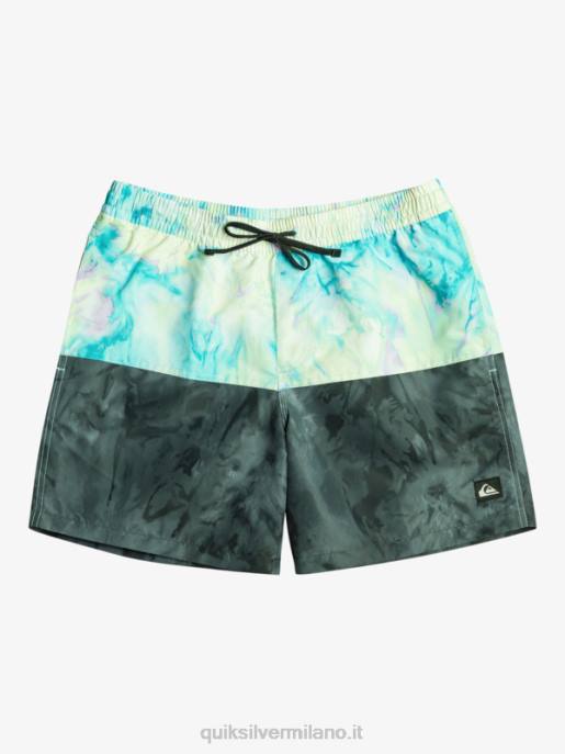 esso Quiksilver uomini calcio logo 17 raffiche nero HTZR486