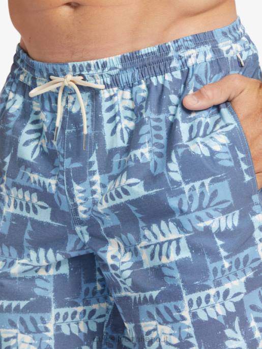 esso Quiksilver uomini canoe waterman barriera corallina 17 raffiche alfiere canoa blu HTZR547