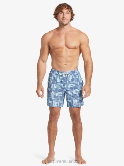 esso Quiksilver uomini canoe waterman barriera corallina 17 raffiche alfiere canoa blu HTZR547