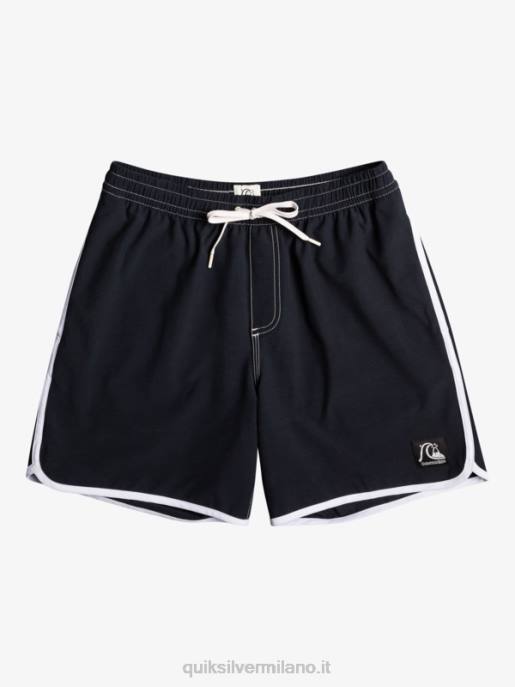 esso Quiksilver uomini capesante originale 17 raffiche nero HTZR200