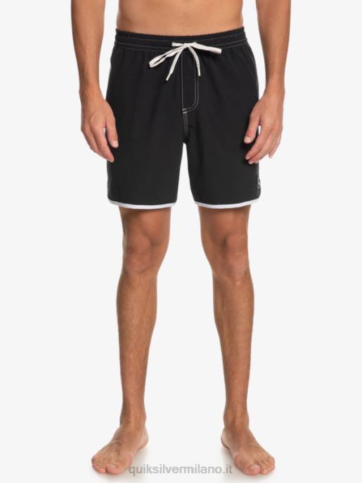 esso Quiksilver uomini capesante originale 17 raffiche nero HTZR200