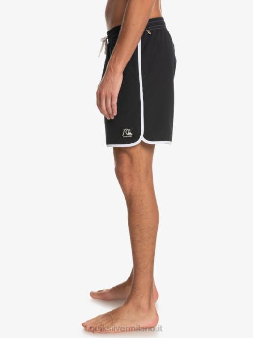 esso Quiksilver uomini capesante originale 17 raffiche nero HTZR200