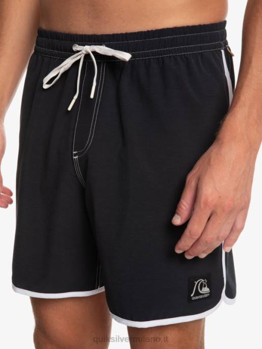 esso Quiksilver uomini capesante originale 17 raffiche nero HTZR200