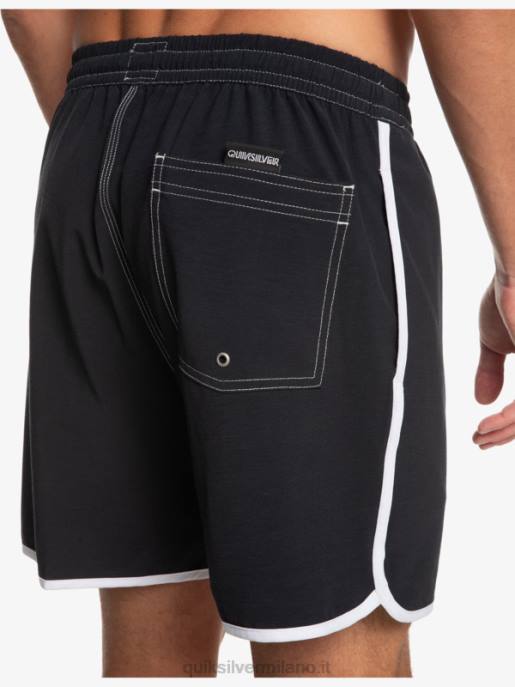esso Quiksilver uomini capesante originale 17 raffiche nero HTZR200