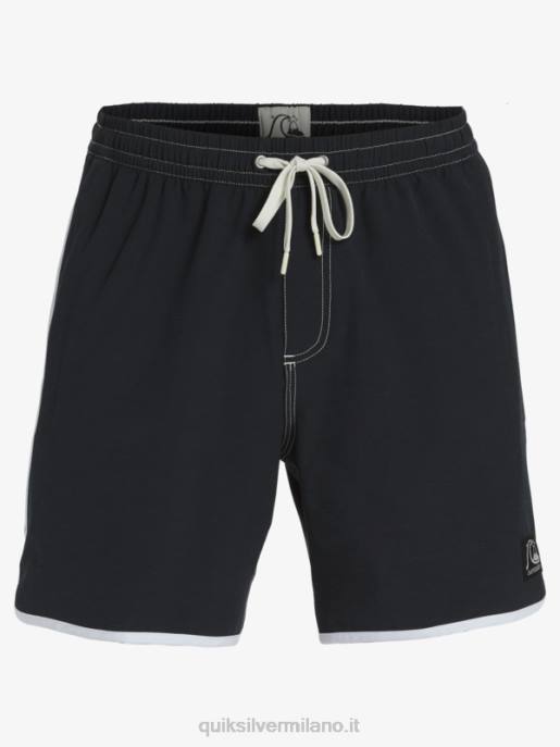 esso Quiksilver uomini capesante originale 17 raffiche nero HTZR200
