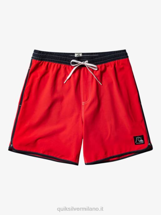 esso Quiksilver uomini capesante originale 17 raffiche rosso ad alto rischio HTZR198