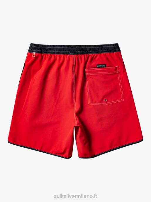 esso Quiksilver uomini capesante originale 17 raffiche rosso ad alto rischio HTZR198