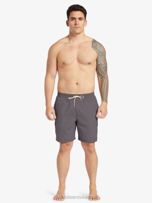 esso Quiksilver uomini equilibrio waterman 18 raffiche erica grigio scuro HTZR910
