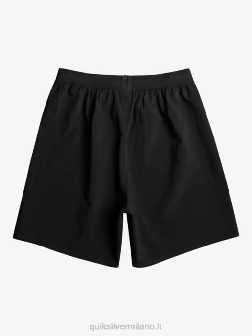 esso Quiksilver uomini highlite omni short 17 volley nero HTZR807