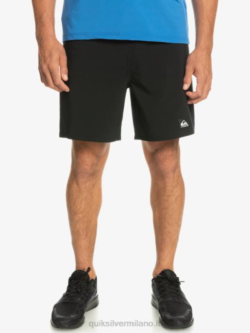 esso Quiksilver uomini highlite omni short 17 volley nero HTZR807