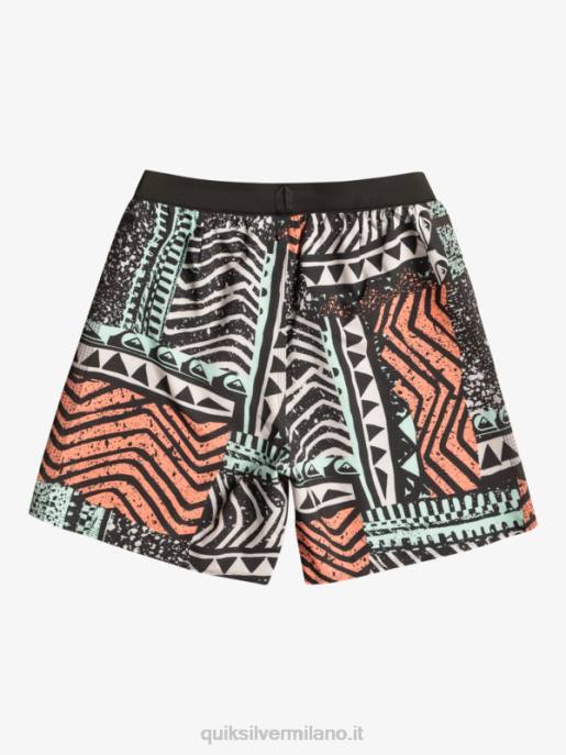 esso Quiksilver uomini highlite omni short 17 volley viola grigio HTZR808