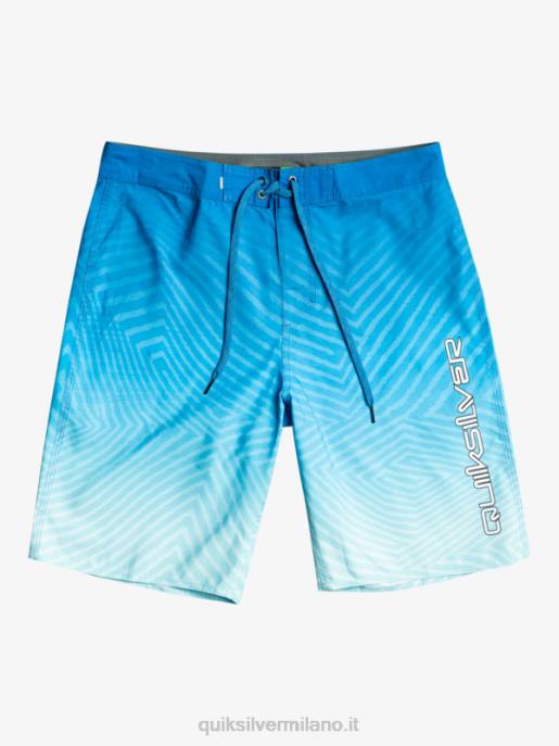 esso Quiksilver uomini l'ordito di tutti i giorni dissolvenza 20 boardshorts boccaglio blu HTZR1282