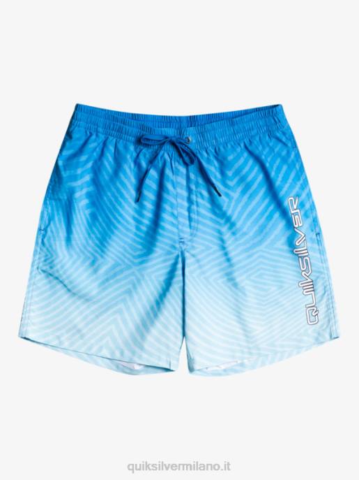 esso Quiksilver uomini logo deformato di tutti i giorni 17 raffiche boccaglio blu HTZR1178