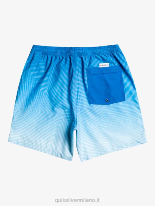 esso Quiksilver uomini logo deformato di tutti i giorni 17 raffiche boccaglio blu HTZR1178
