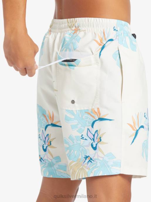 esso Quiksilver uomini mescolare tutti i giorni 17 raffiche bianco HTZR679