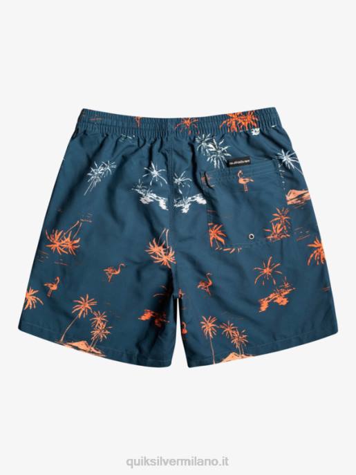 esso Quiksilver uomini mescolare tutti i giorni 17 raffiche blu maiolica HTZR1465