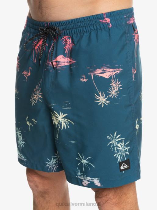 esso Quiksilver uomini mescolare tutti i giorni 17 raffiche blu maiolica HTZR1465