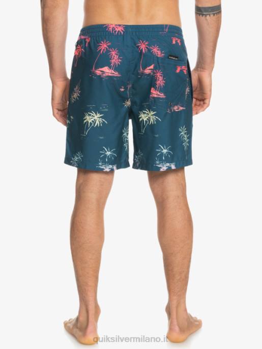 esso Quiksilver uomini mescolare tutti i giorni 17 raffiche blu maiolica HTZR1465