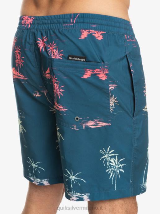 esso Quiksilver uomini mescolare tutti i giorni 17 raffiche blu maiolica HTZR1465