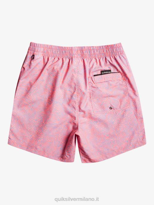 esso Quiksilver uomini mescolare tutti i giorni 17 raffiche frusta di pesche HTZR1466