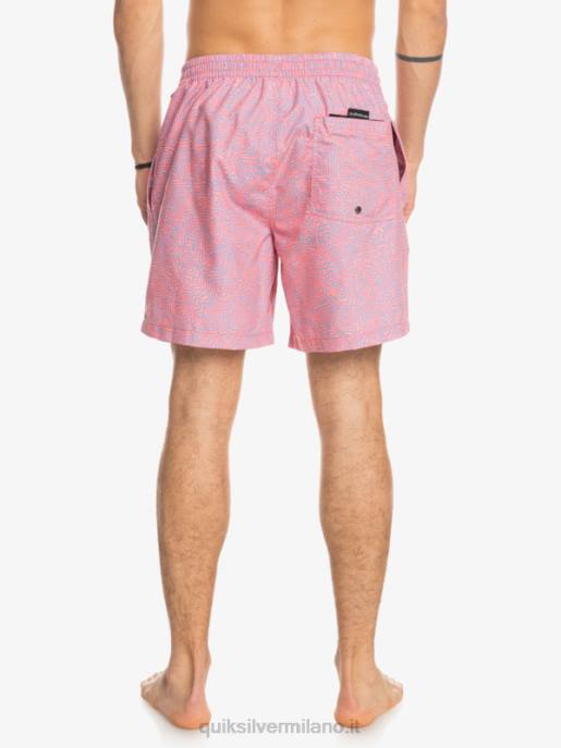 esso Quiksilver uomini mescolare tutti i giorni 17 raffiche frusta di pesche HTZR1466