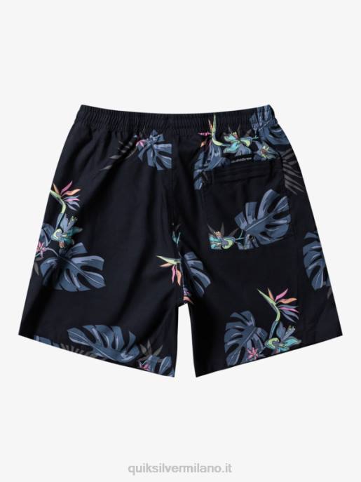 esso Quiksilver uomini mescolare tutti i giorni 17 raffiche nero HTZR681