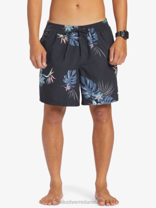 esso Quiksilver uomini mescolare tutti i giorni 17 raffiche nero HTZR681