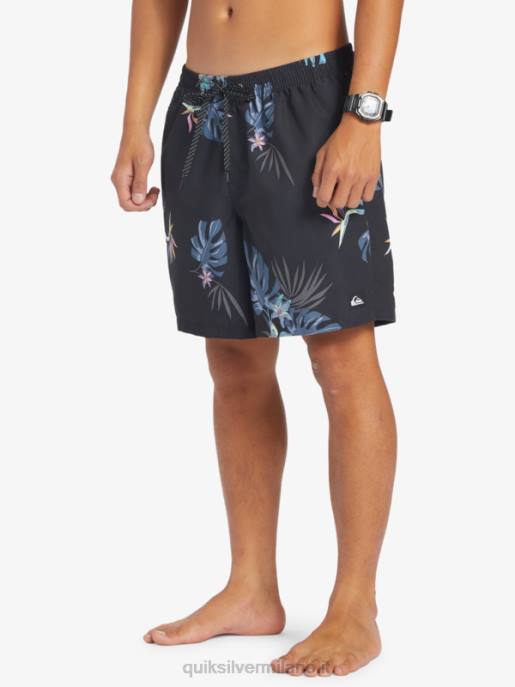 esso Quiksilver uomini mescolare tutti i giorni 17 raffiche nero HTZR681