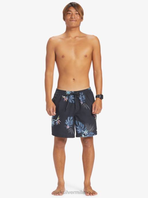 esso Quiksilver uomini mescolare tutti i giorni 17 raffiche nero HTZR681