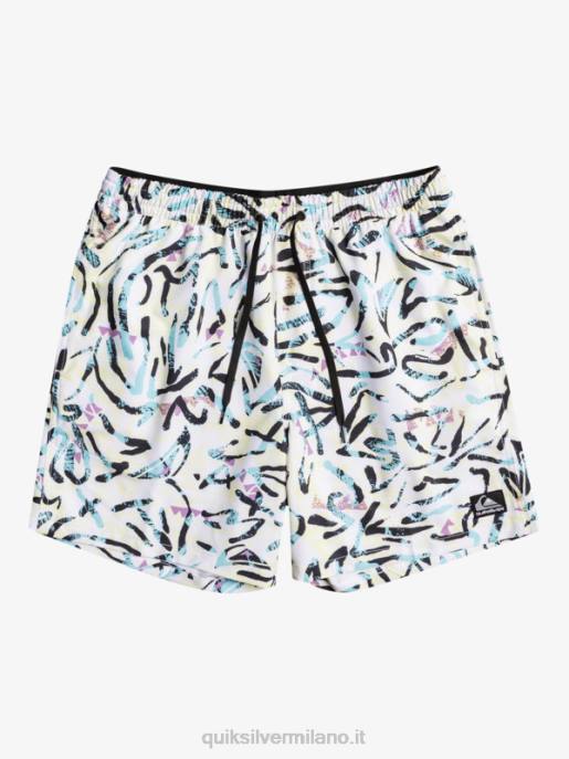 esso Quiksilver uomini ocean mix 17 raffiche bianco HTZR1708