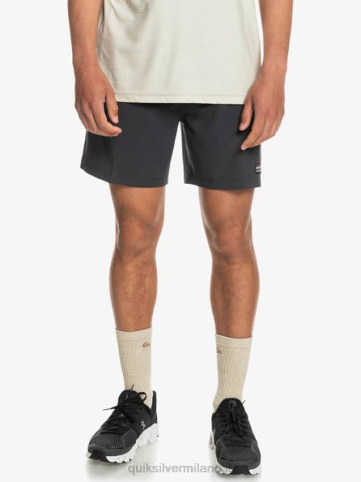 esso Quiksilver uomini omni training 17 pantaloncini elasticizzati fantasma HTZR1689