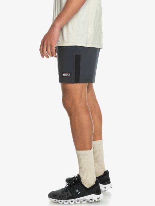 esso Quiksilver uomini omni training 17 pantaloncini elasticizzati fantasma HTZR1689