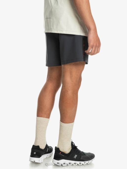 esso Quiksilver uomini omni training 17 pantaloncini elasticizzati fantasma HTZR1689