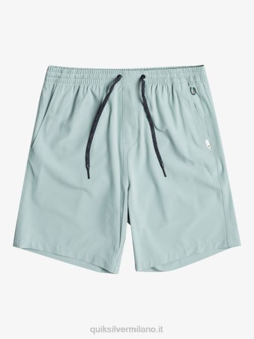 esso Quiksilver uomini pantaloncini anfibi ocean elastic 18 ambiente verde HTZR352