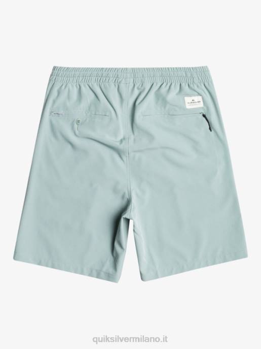 esso Quiksilver uomini pantaloncini anfibi ocean elastic 18 ambiente verde HTZR352