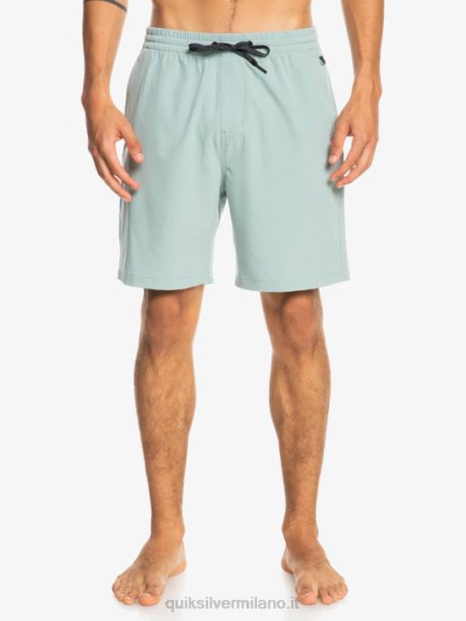 esso Quiksilver uomini pantaloncini anfibi ocean elastic 18 ambiente verde HTZR352