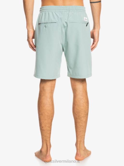 esso Quiksilver uomini pantaloncini anfibi ocean elastic 18 ambiente verde HTZR352