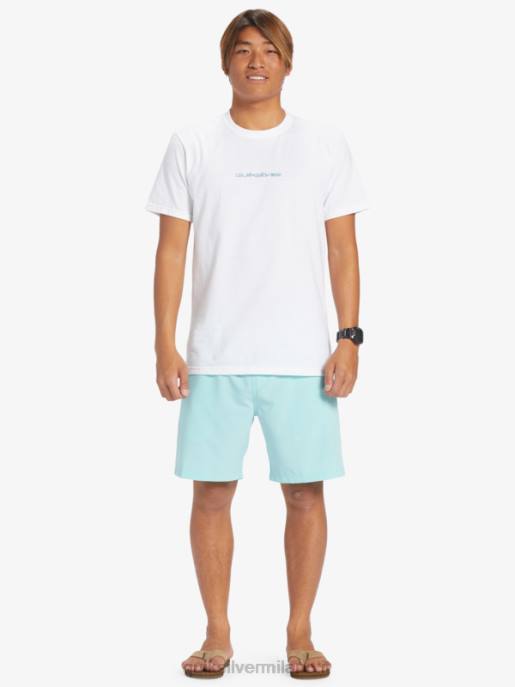 esso Quiksilver uomini pantaloncini anfibi ocean elastic 18 angelo blu HTZR346