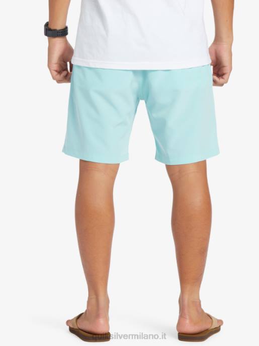 esso Quiksilver uomini pantaloncini anfibi ocean elastic 18 angelo blu HTZR346