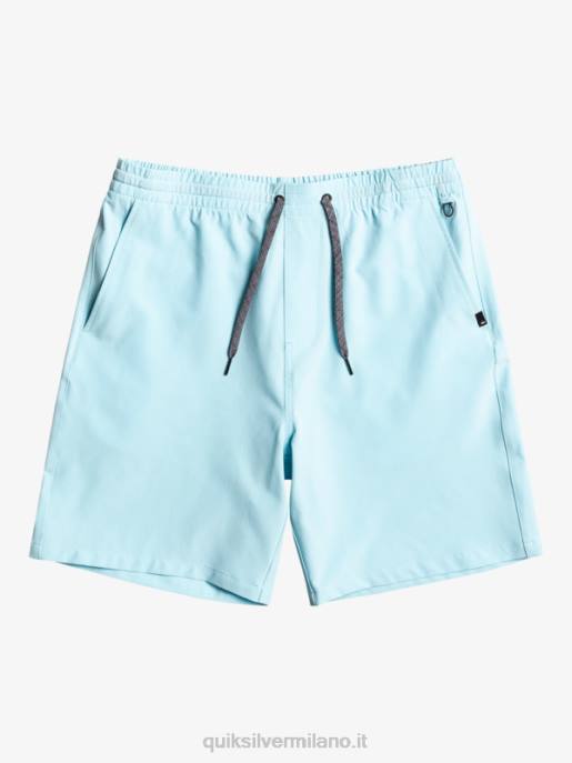 esso Quiksilver uomini pantaloncini anfibi ocean elastic 18 cielo blu HTZR347
