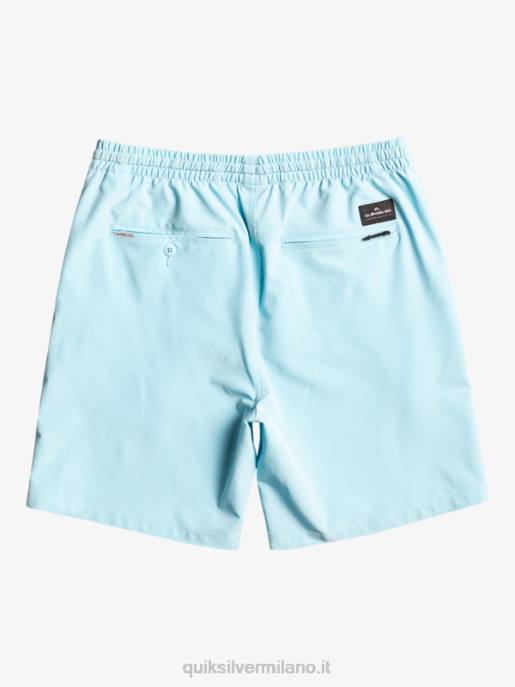 esso Quiksilver uomini pantaloncini anfibi ocean elastic 18 cielo blu HTZR347
