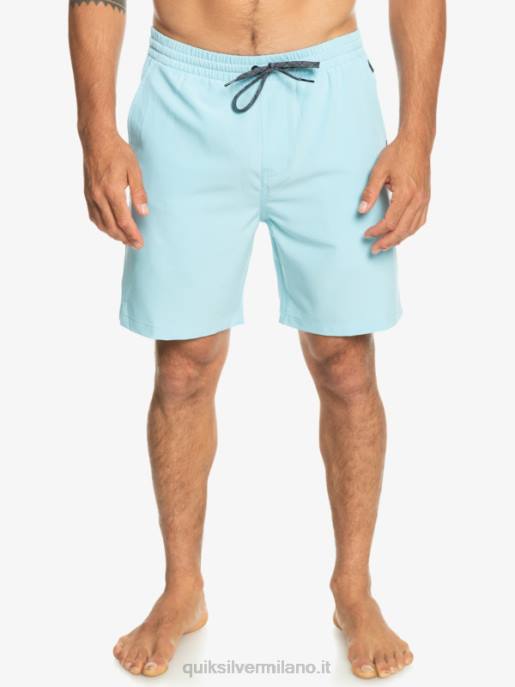 esso Quiksilver uomini pantaloncini anfibi ocean elastic 18 cielo blu HTZR347