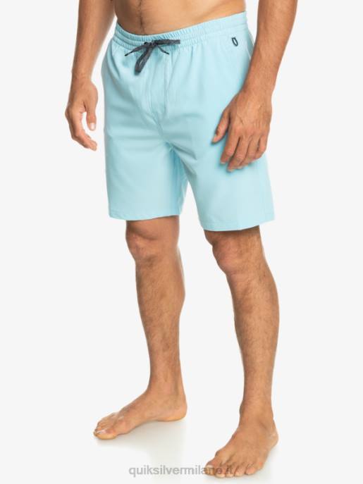 esso Quiksilver uomini pantaloncini anfibi ocean elastic 18 cielo blu HTZR347