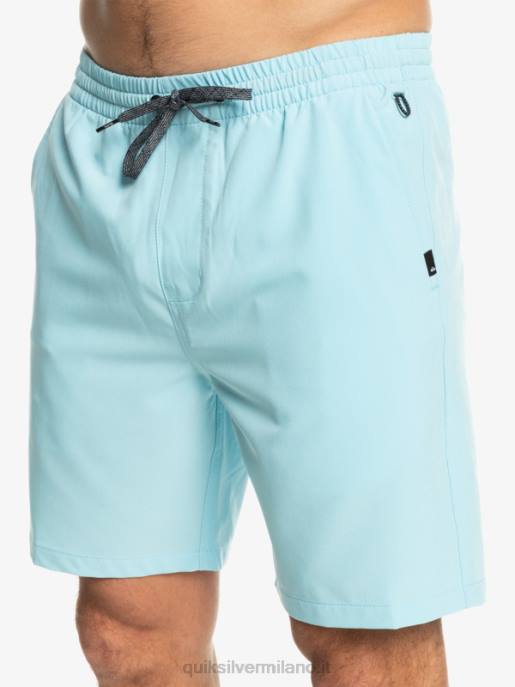 esso Quiksilver uomini pantaloncini anfibi ocean elastic 18 cielo blu HTZR347