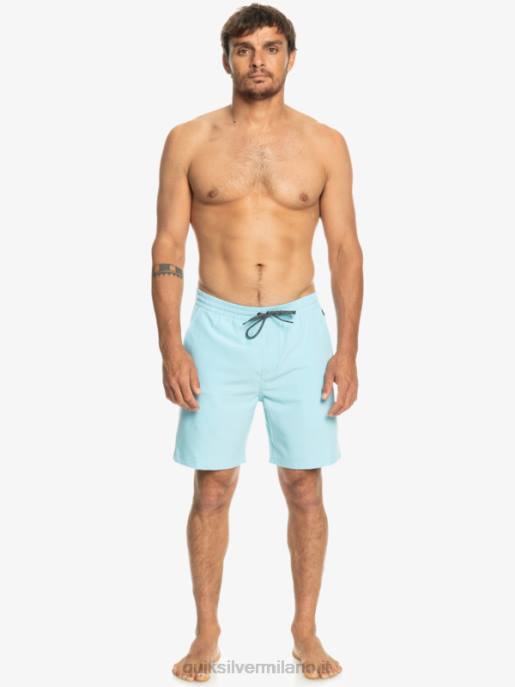 esso Quiksilver uomini pantaloncini anfibi ocean elastic 18 cielo blu HTZR347