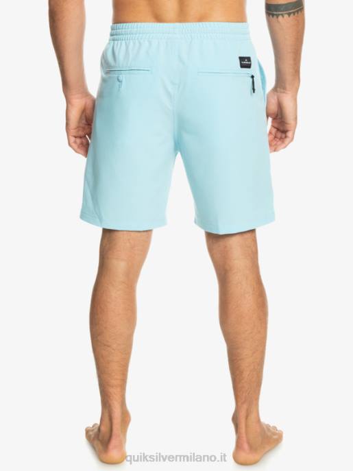 esso Quiksilver uomini pantaloncini anfibi ocean elastic 18 cielo blu HTZR347